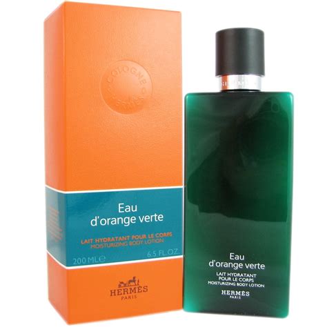 hermes eau d'orange verte body wash|hermes lotion price.